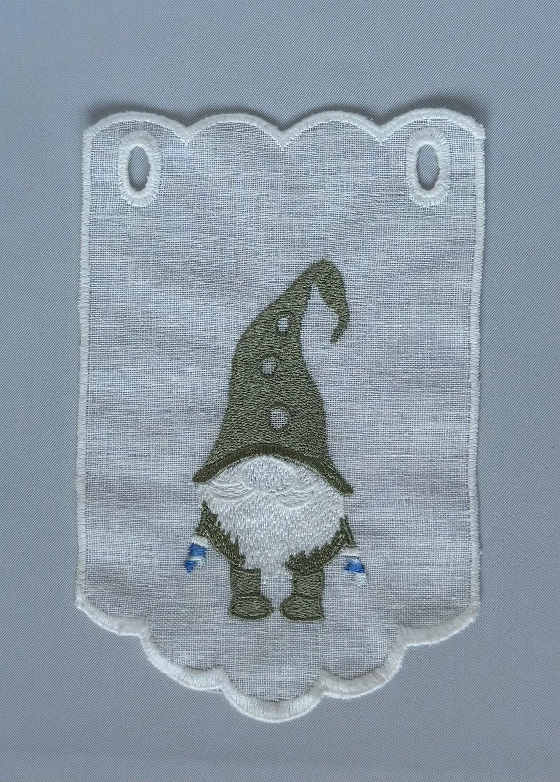 Mantovana Gnomo di Natale verde