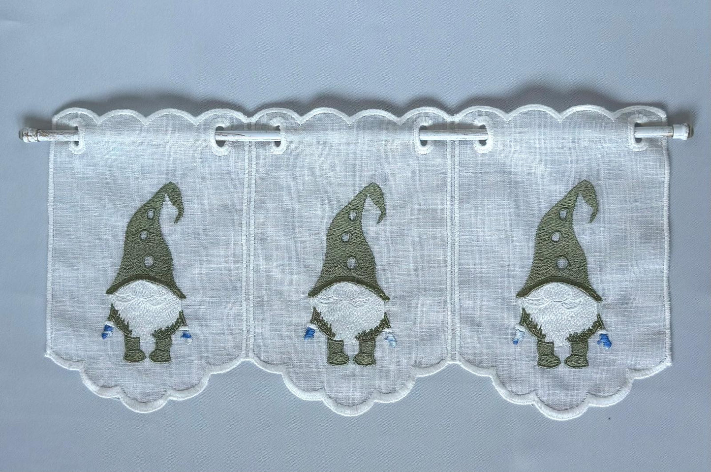 Mantovana Gnomo di Natale verde